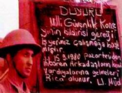 KARA BİR SAYFANIN ADIDIR; 12 EYLÜL